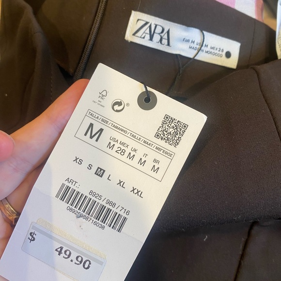 NEW Zara midi skirt with slit - Picture 6 of 6